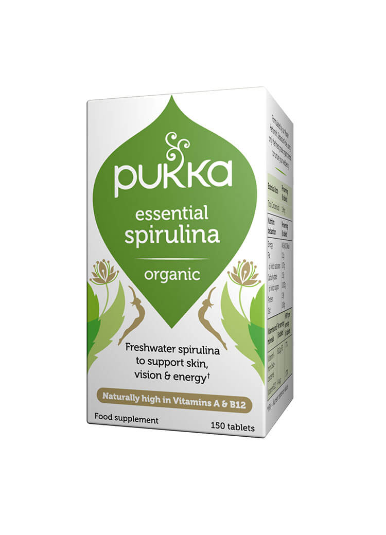 Essential Spirulina - 150 Tablets Organic