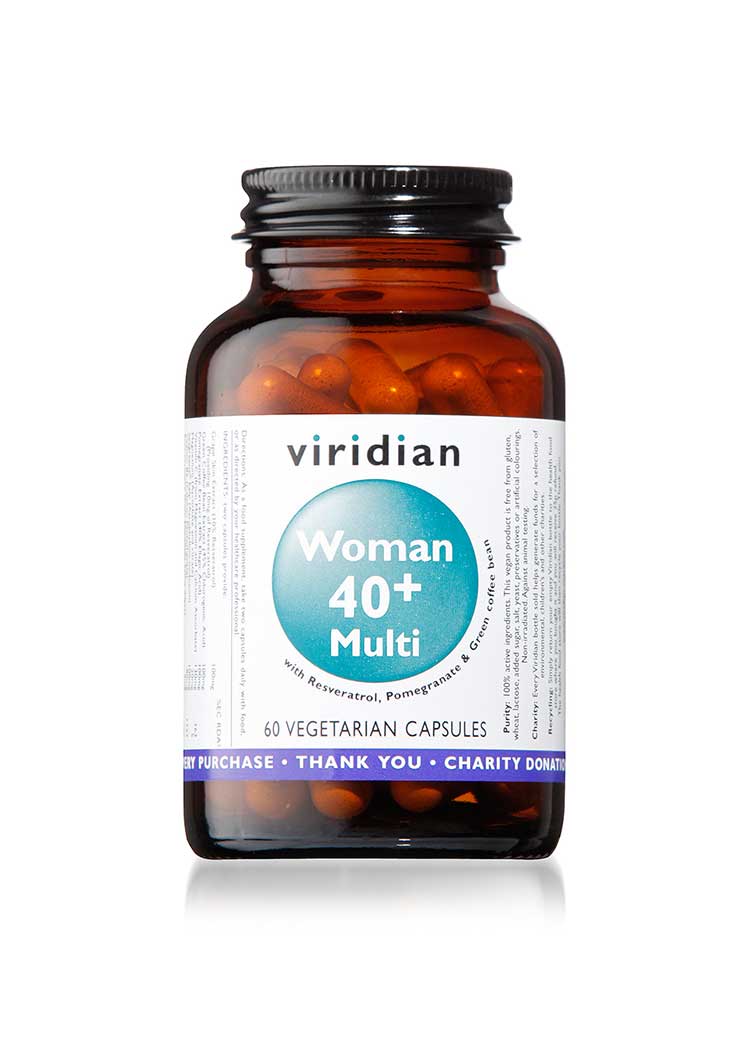 Women 40+ Multivitamin Veg Caps