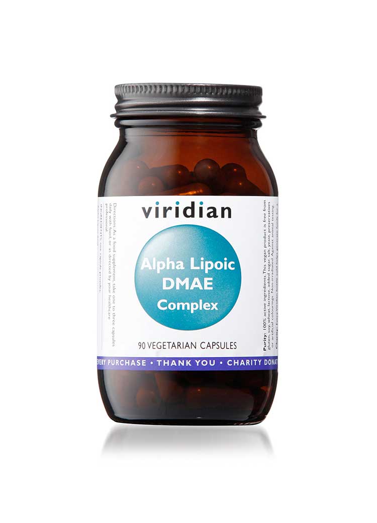 Alpha Lipoic Acid/DMAE Complex Veg 90 Caps
