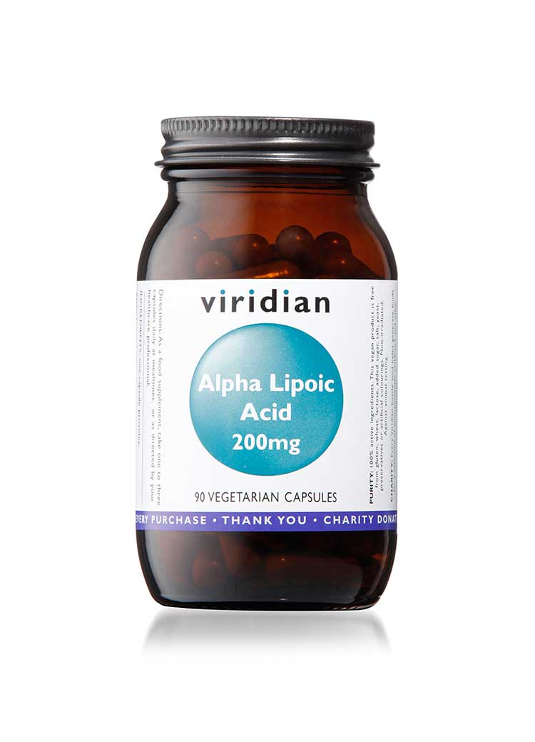 Alpha Lipoic Acid 200mg Veg 90 Caps