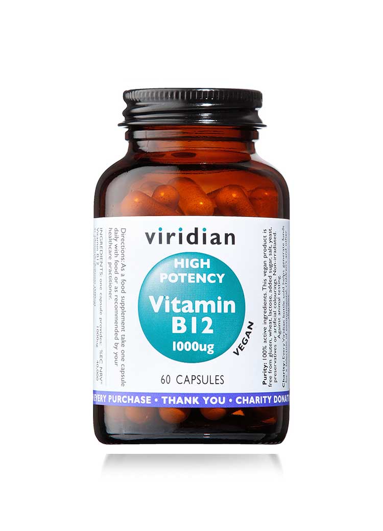 High Potency Vitamin B12 Veg Caps