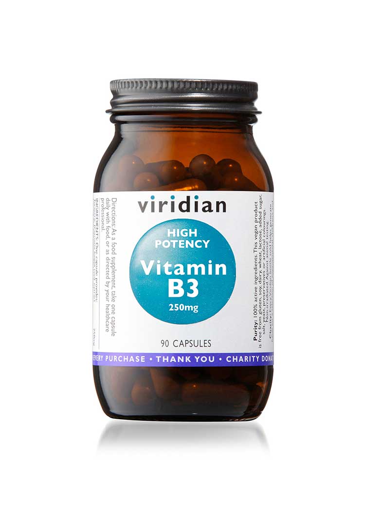 High Potency Vitamin B3 Veg Caps