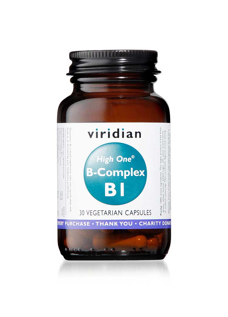 HIGH ONE™ Vitamin B1 with B-Complex Veg 30 Caps 