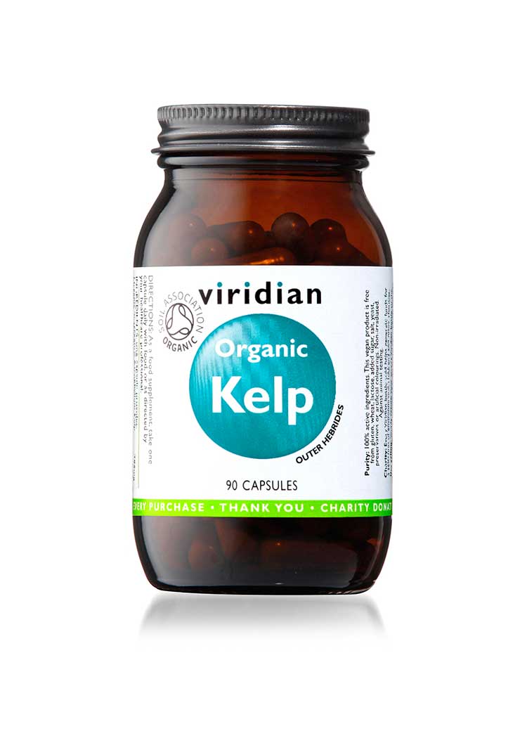Kelp Veg 90 Caps Organic (providing 200ug iodine)