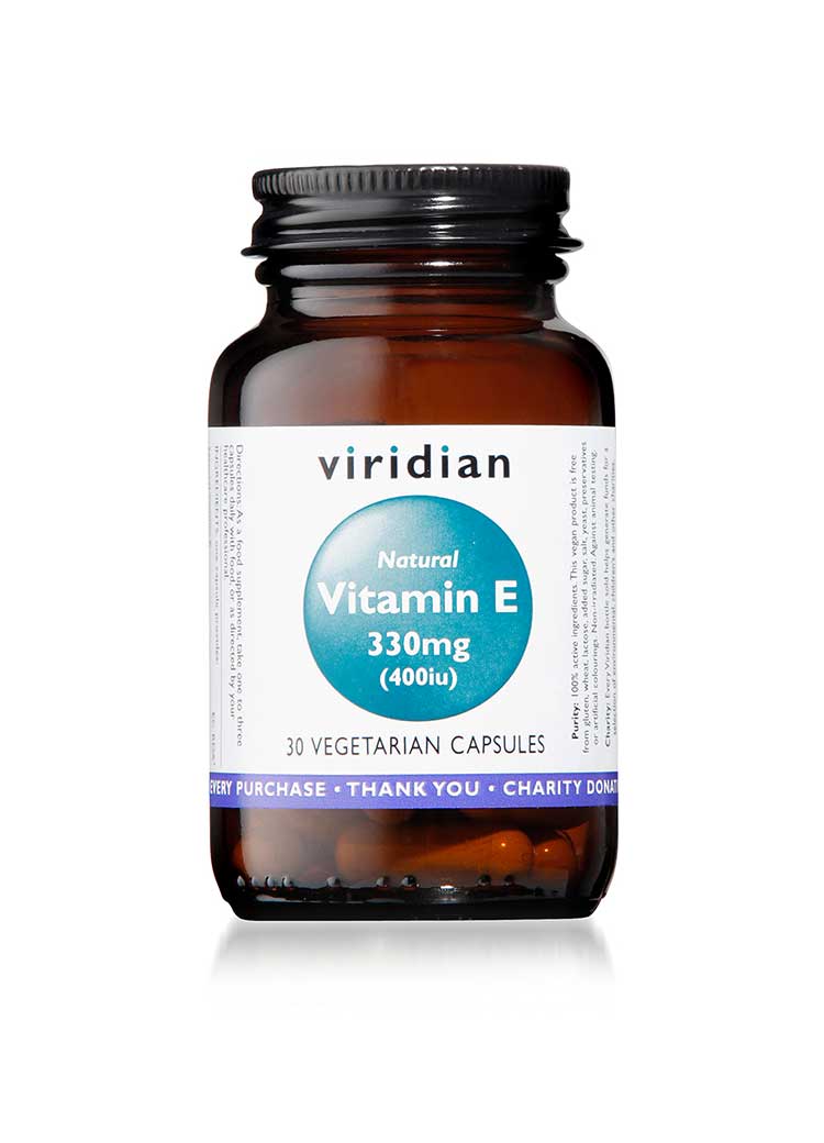 Natural Vitamin E 400IU Veg 30 Caps