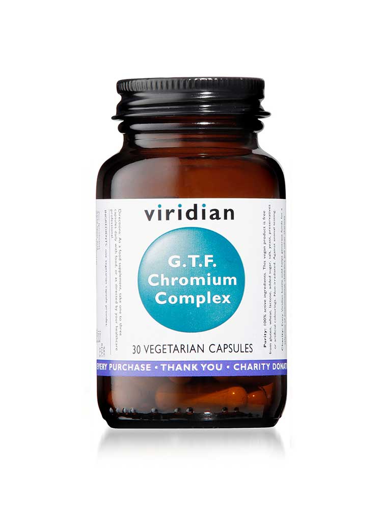 G.T.F. Chromium Complex  Veg 30 Caps