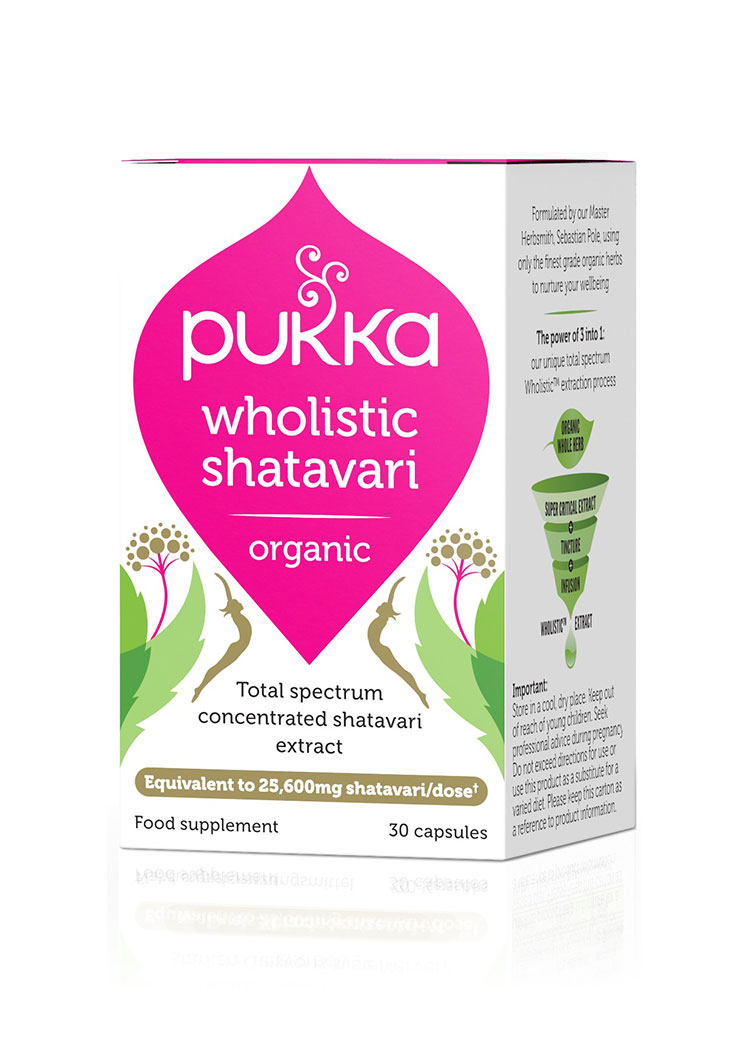 Wholistic Shatavari - 30 Capsules Organic
