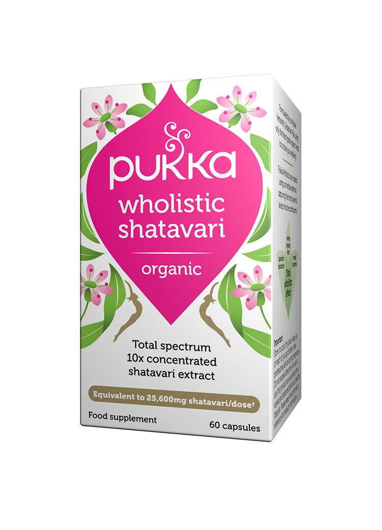 Wholistic Shatavari - 60 Capsules Organic