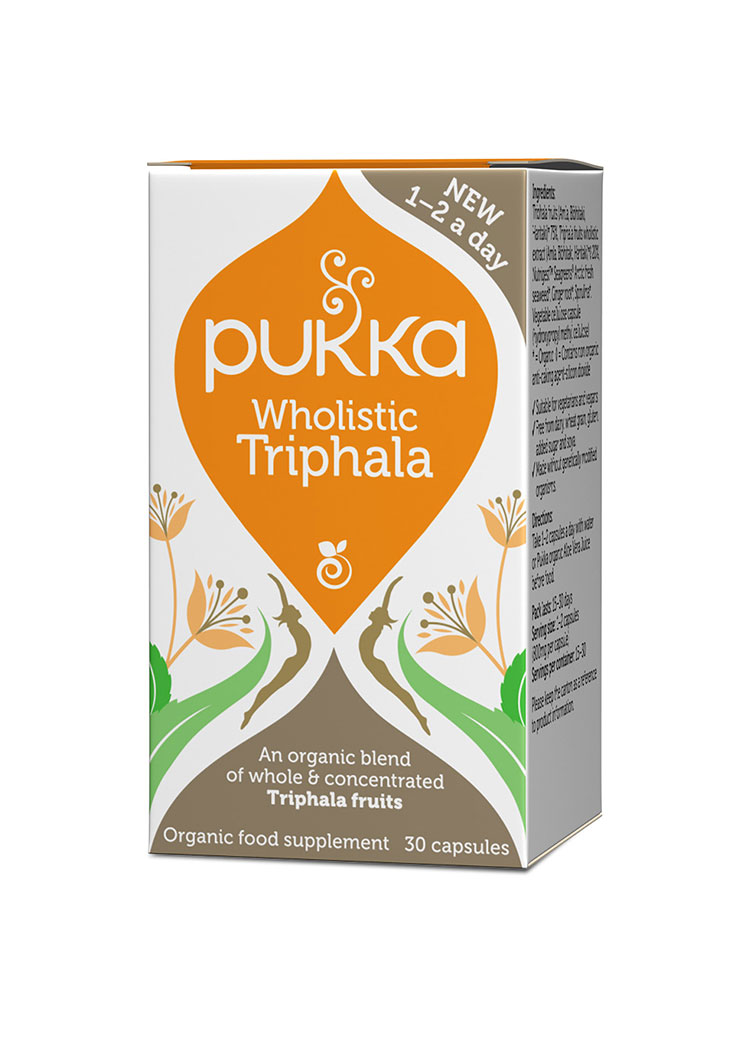 Wholistic Triphala - 30 Capsules Organic