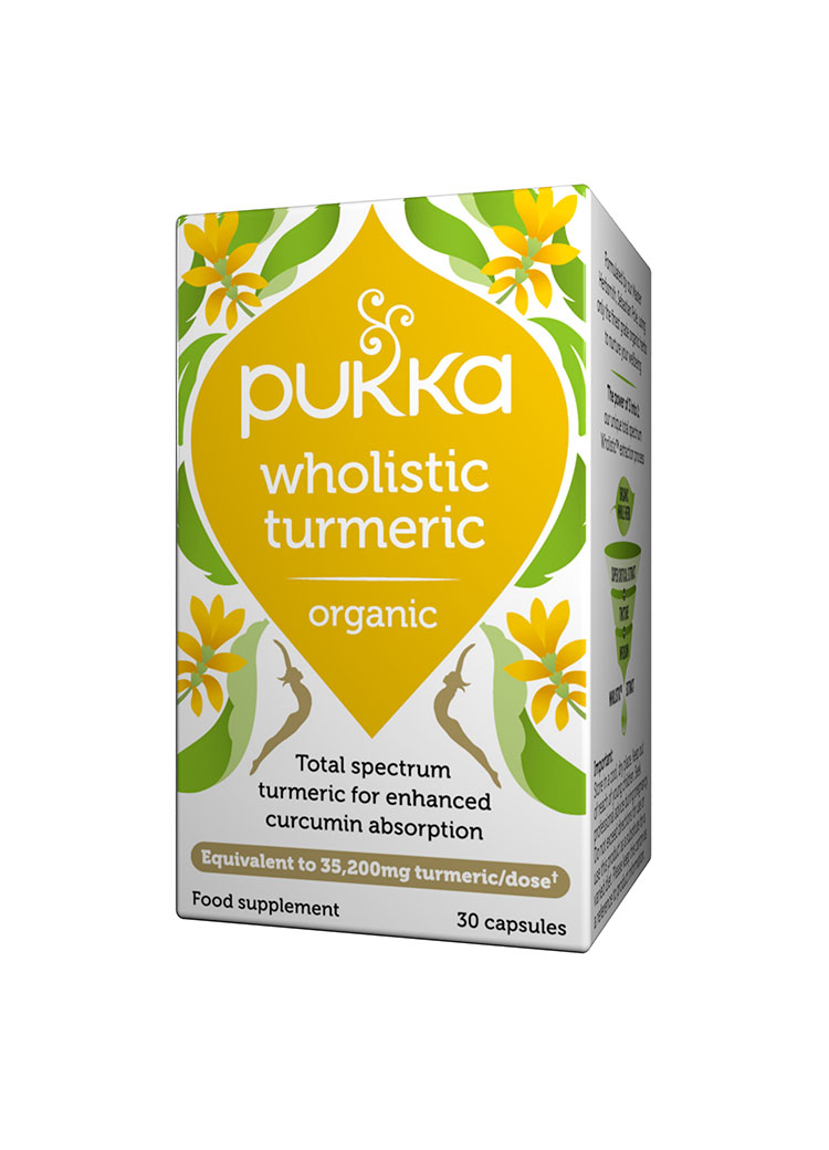 Wholistic Turmeric - 30 Capsules Organic