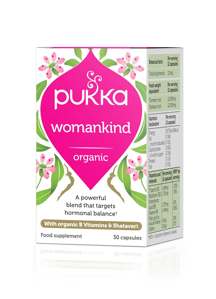 Womankind + Vitamin B - 30 Capsules Organic