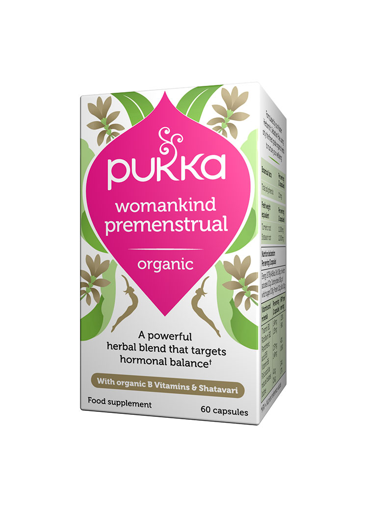 Womankind Premenstrual - 60 Capsules Organic
