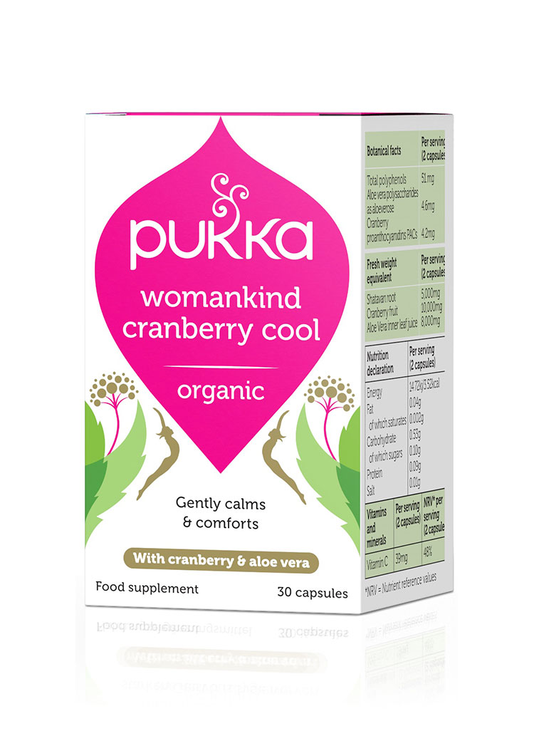 Womankind Cranberry Cool - 30 Capsules Organic
