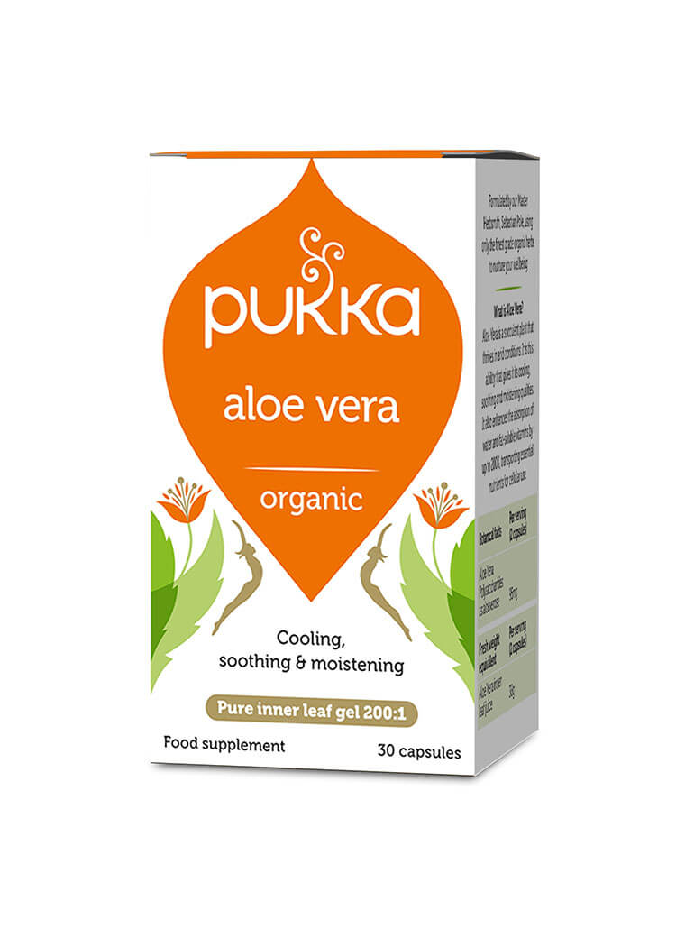Aloe Vera - 30 Capsules Organic
