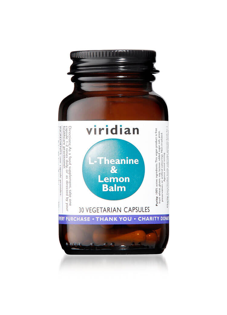 Viridian L theanine and Lemon Balm