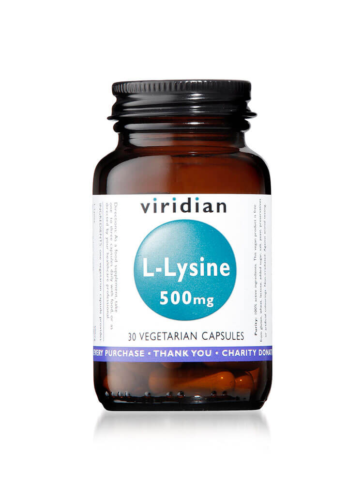 L-Lysine 500mg Veg 30 Caps