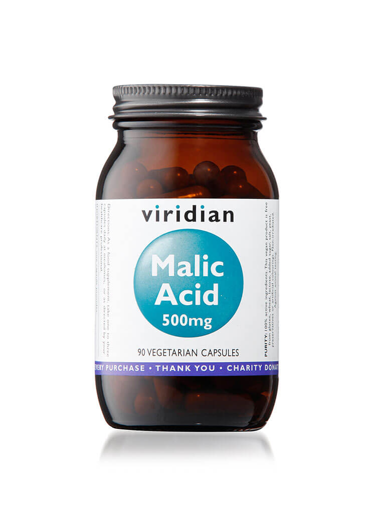 Malic Acid 500mg Veg 90 Caps 