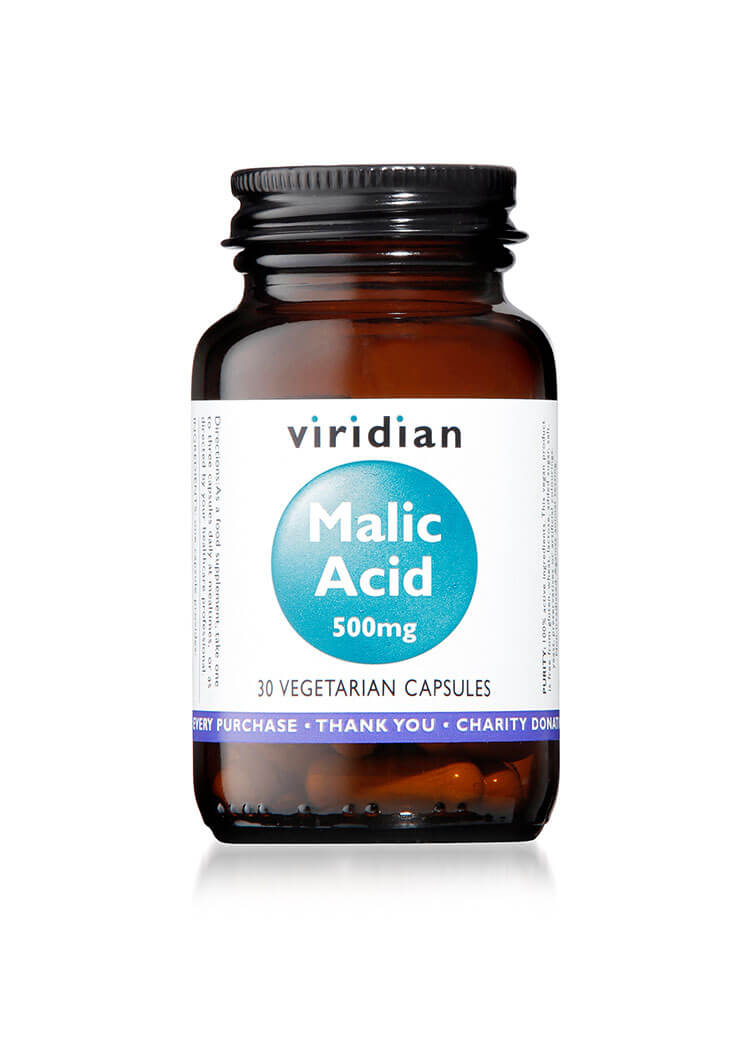Malic Acid 500mg Veg 30 Caps 
