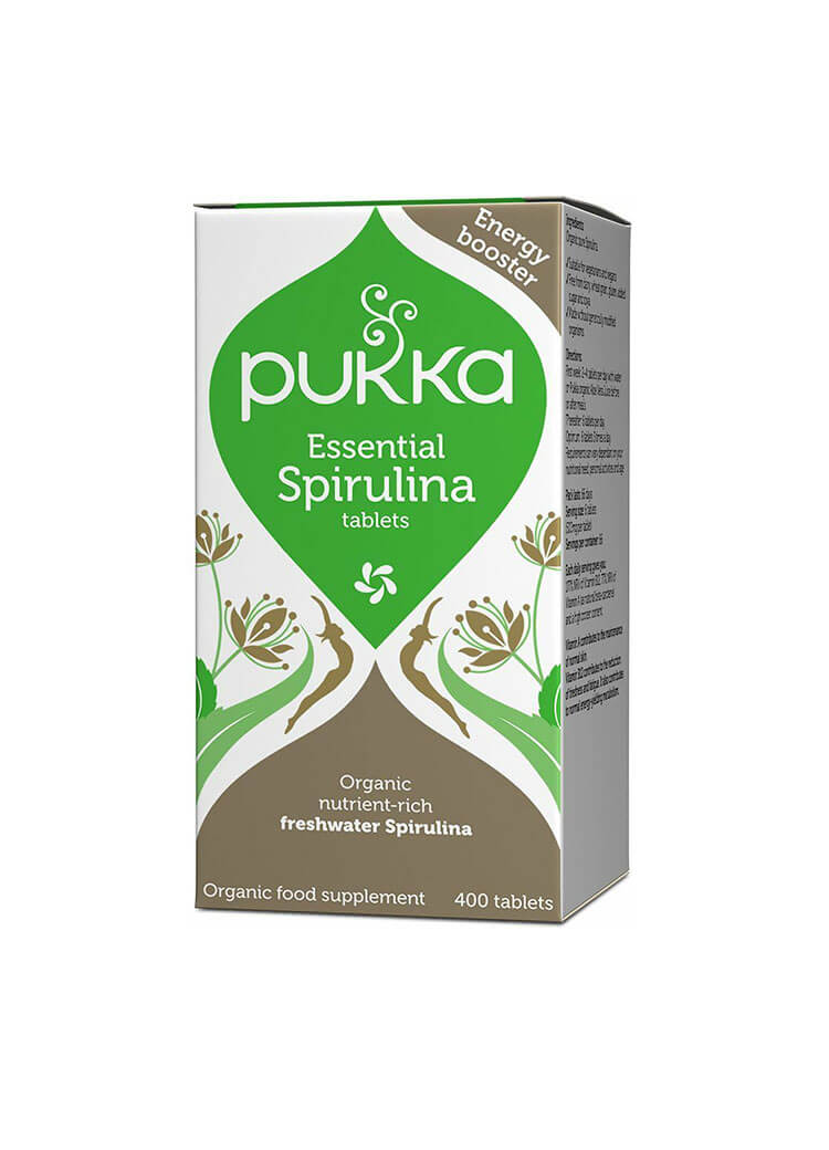 Essential Spirulina - 400 Tablets Organic