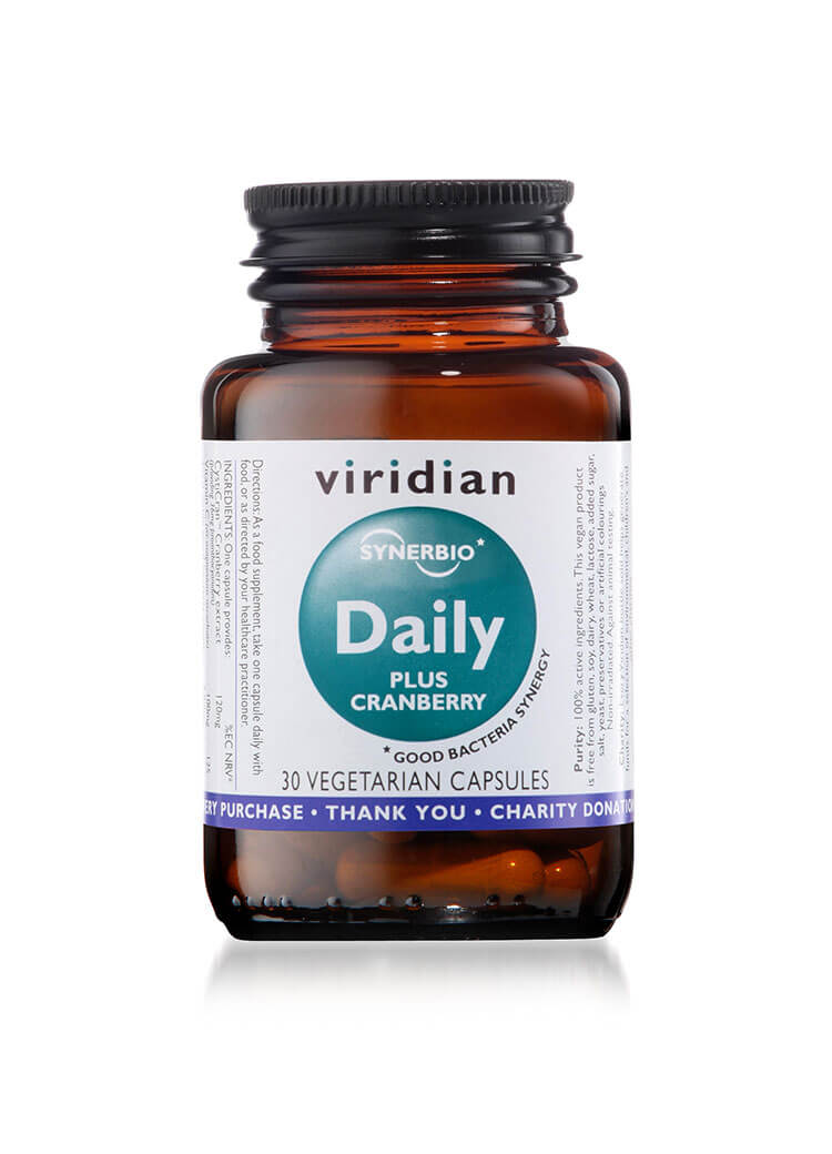 Synerbio Daily Plus Cranberry Veg 30 Caps