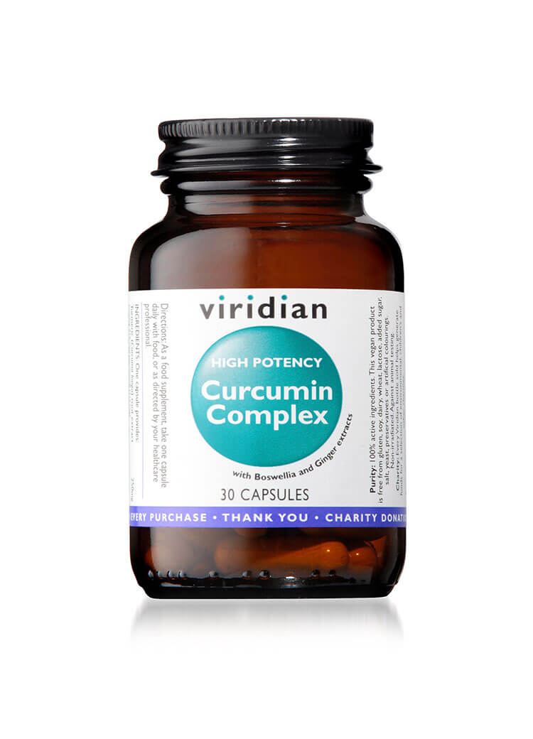 High Potency Curcumin Complex Veg 30 Caps