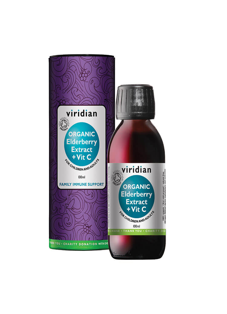 Organic Elderberry Elixir 100ml