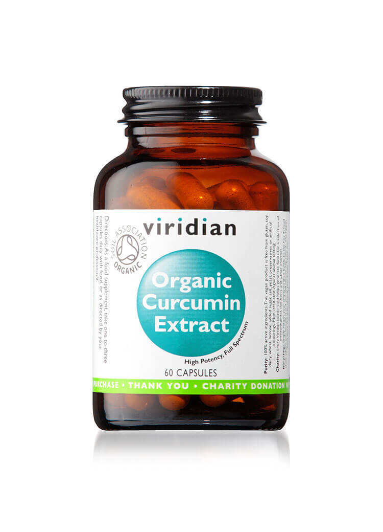 Organic Curcumin Extract Veg 60 Caps