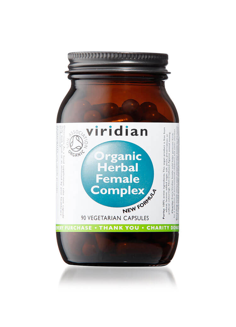 Organic Herbal Female Complex Veg 90 Caps
