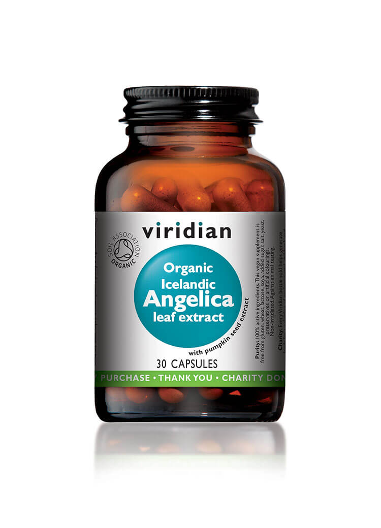 Organic Icelandic Angelica Extract  Veg 30 Caps