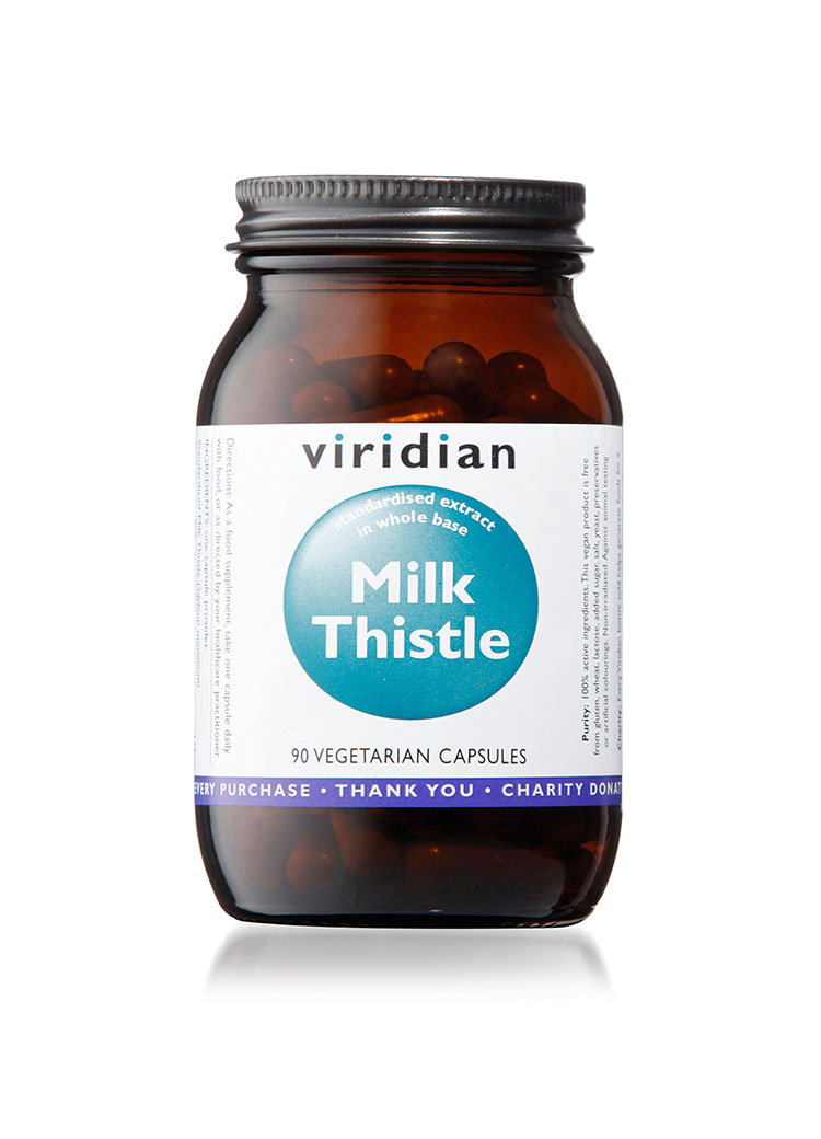 Milk Thistle Herb and Seed Extract -Veg 90 Caps