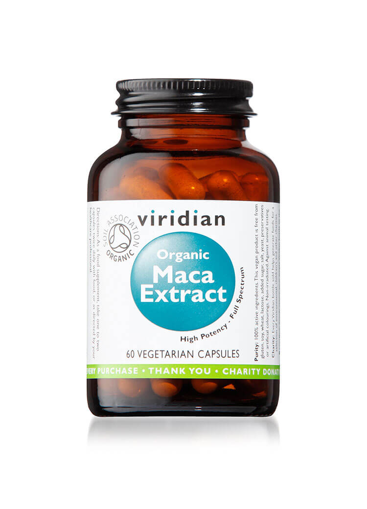 Organic Maca Extract - Veg 60 Caps