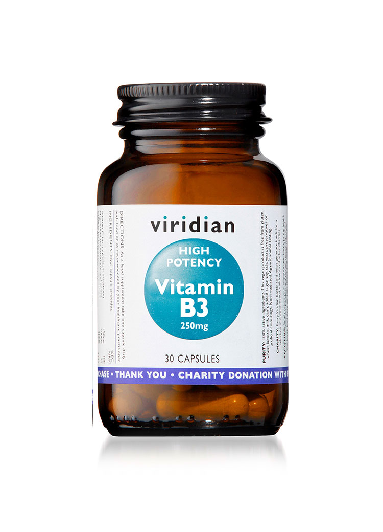 Hi-Potency Vitamin B3 30 Caps